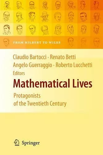 Mathematical Lives cover