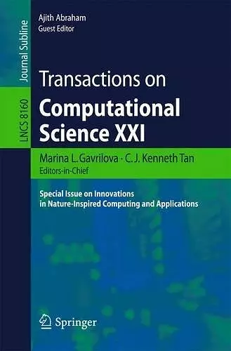 Transactions on Computational Science XXI cover