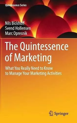 The Quintessence of Marketing cover