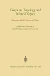 Essays on Topology and Related Topics cover