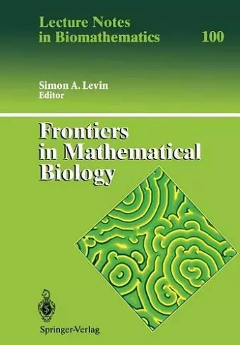 Frontiers in Mathematical Biology cover