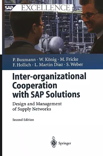 Inter-organizational Cooperation with SAP Solutions cover