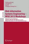 Web Information Systems Engineering – WISE 2013 Workshops cover