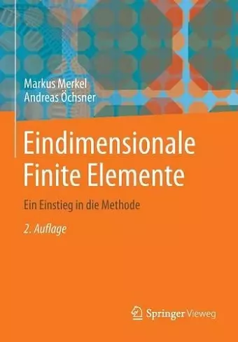 Eindimensionale Finite Elemente cover