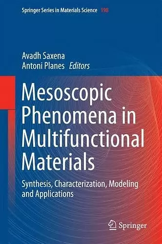 Mesoscopic Phenomena in Multifunctional Materials cover