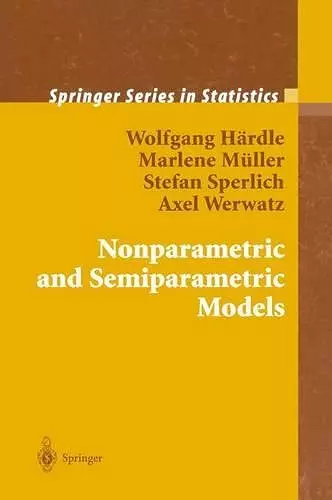 Nonparametric and Semiparametric Models cover