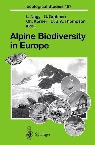 Alpine Biodiversity in Europe cover