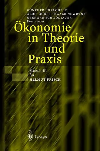 Ökonomie in Theorie und Praxis cover