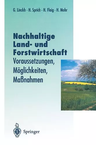 Nachhaltige Land- und Forstwitschaft cover