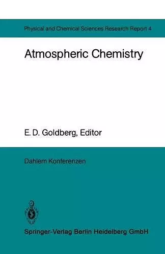 Atmospheric Chemistry cover