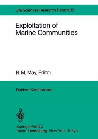 Exploitation of Marine Communities cover