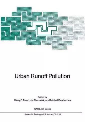 Urban Runoff Pollution cover