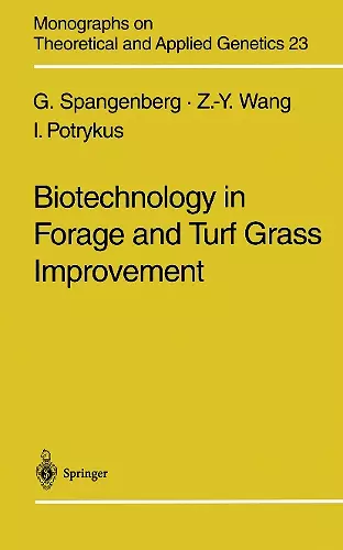 Biotechnology in Forage and Turf Grass Improvement cover