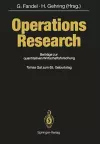 Operations Research cover