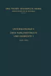 Untersuchungen Über Kohlenhydrate Und Fermente (1884-1908) cover