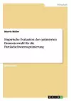 Empirische Evaluation der optimierten Parameterwahl für die Partikelschwarmoptimierung cover