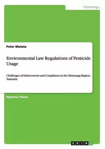 Environmental Law Regulations of Pesticide Usage cover