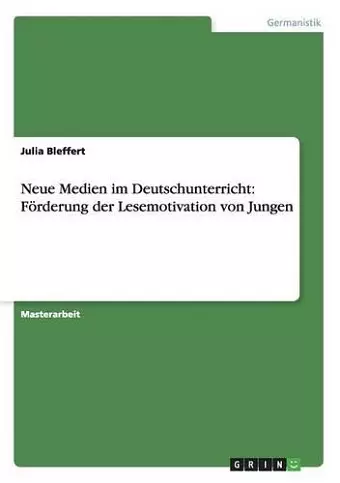 Neue Medien im Deutschunterricht cover