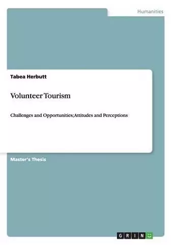 Volunteer Tourism cover