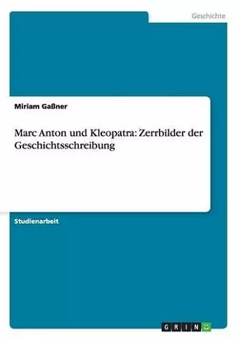 Marc Anton und Kleopatra cover