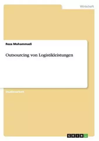 Outsourcing von Logistikleistungen cover