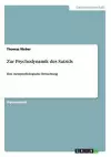 Zur Psychodynamik des Suizids cover