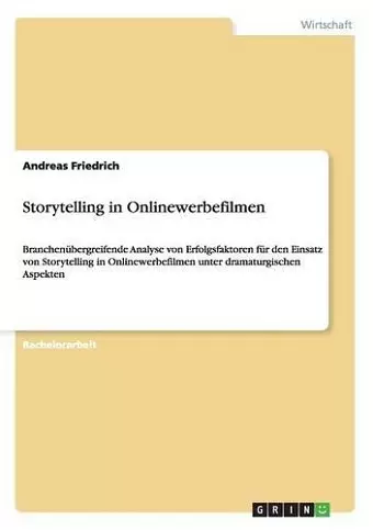 Storytelling in Onlinewerbefilmen cover