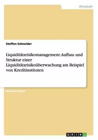 Liquiditätsrisikomanagement cover