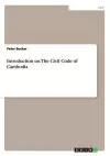 Introduction on The Civil Code of Cambodia cover