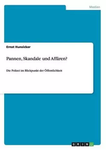 Pannen, Skandale und Affären? cover