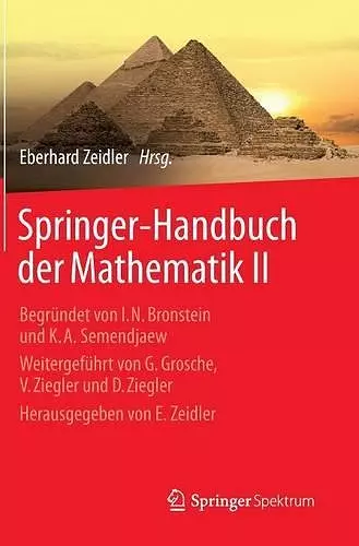 Springer-Handbuch Der Mathematik II cover