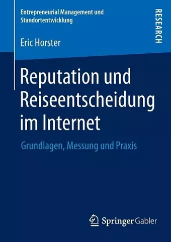Reputation und Reiseentscheidung im Internet cover