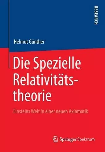 Die Spezielle Relativitätstheorie cover