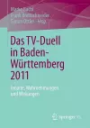 Das TV-Duell in Baden-Württemberg 2011 cover