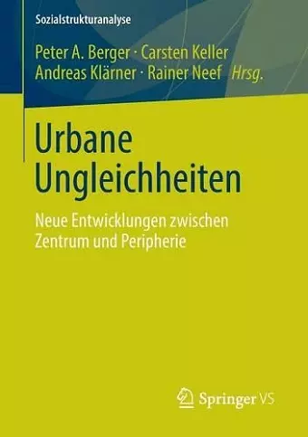 Urbane Ungleichheiten cover