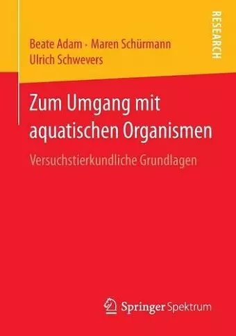 Zum Umgang mit aquatischen Organismen cover