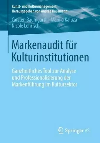 Markenaudit für Kulturinstitutionen cover