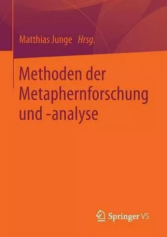 Methoden der Metaphernforschung und -analyse cover