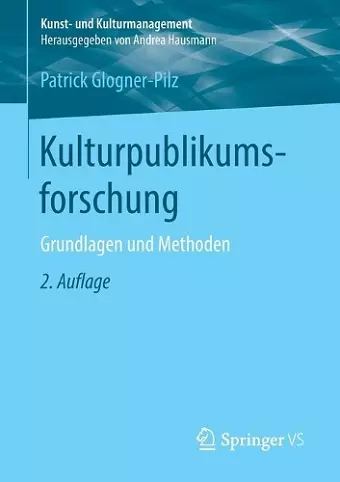 Kulturpublikumsforschung cover