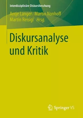 Diskursanalyse und Kritik cover