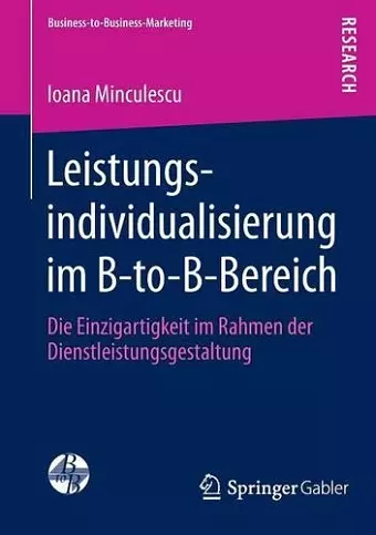 Leistungsindividualisierung im B-to-B-Bereich cover