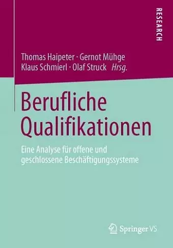 Berufliche Qualifikationen cover