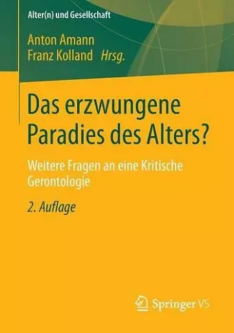 Das erzwungene Paradies des Alters? cover