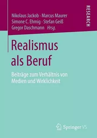 Realismus als Beruf cover