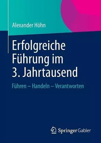 Erfolgreiche Führung im 3. Jahrtausend cover