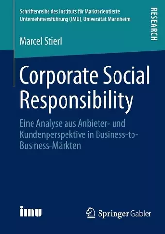 Corporate Social Responsibility cover