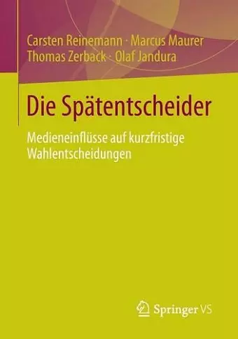 Die Spätentscheider cover