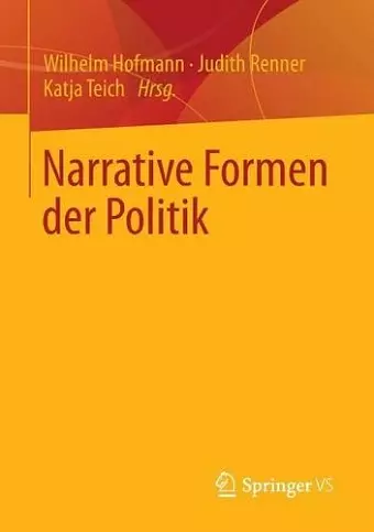 Narrative Formen der Politik cover