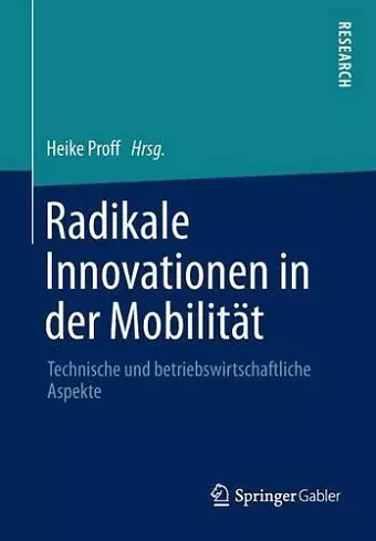 Radikale Innovationen in der Mobilität cover