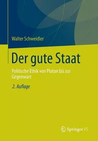 Der gute Staat cover